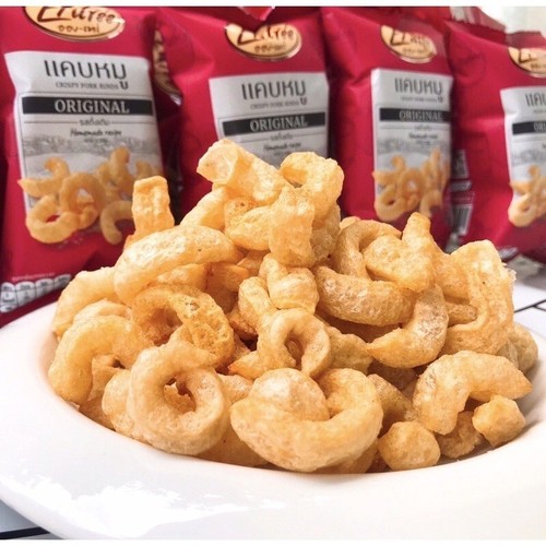 ENTREE CRISPY FRIED PORK CRAB THAI SNACK HIGHT PROTEIN ENJOY CHEWING AND EATING - Picture 5 of 7