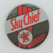Texaco Gasoline COASTER - Motor Oil - Filling Station - Sky Chief