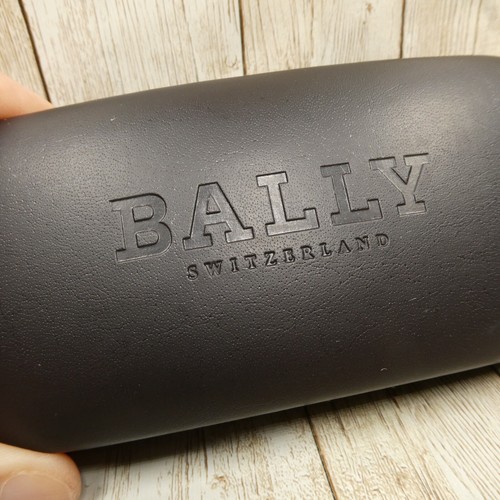 Bally Switzerland dunkelbraune Brille Sonnenbrille Klappschale NUR ETUI mit Tuch - Bild 5 von 13