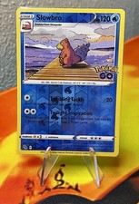 Pokémon TCG Slowbro Pokemon GO 020/078 Reverse Holo Uncommon