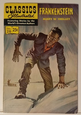 FRANKENSTEIN - CLASSICS ILLUSTRATED NO. 26 - SPRING 1971 | eBay