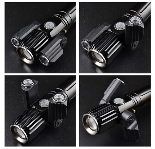 LED USB Rechargeable Bycicle Light Headlight Headlamp Bike Front Lamp 4 Modes US - Picture 5 of 12