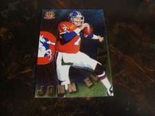 1996 Pacific Dynagon Football---Dynamic Duos---#DD18 John Elway