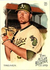 2019 Topps Allen & Ginter Baseball 12 Blake Treinen
