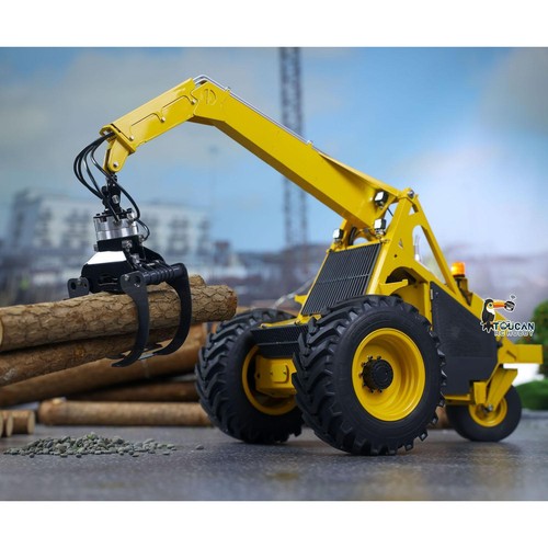 1/14 LESU AOUE 225A RC hidráulico con ruedas RTR pintado cargador agarrador válvula de 4 canales - Imagen 22 de 24