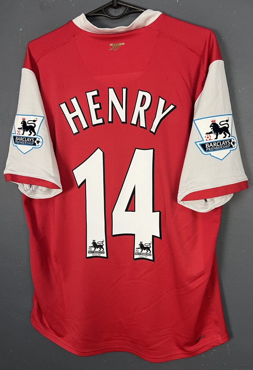 ARSENAL THIERRY HENRY 2006年 ハイバリー ユニフォーム Henry Arsenal 2005 2006 HIGHBURY LAST GAME Home Soccer