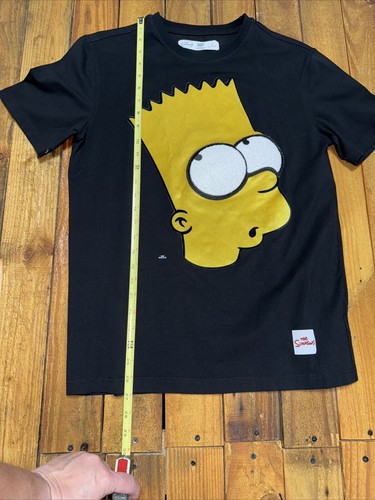 the simpons 20th century Bart Simpson Big Face  t-shirt size SMALL black - Imagen 7 de 11