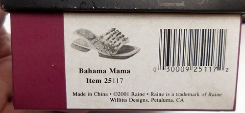 SCARPA GIUSTA, "BAHAMA MAMA" 2001, ARTICOLO 25117 - Foto 6 di 6
