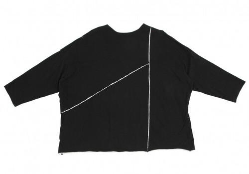 B Yohji Yamamoto Crack Dolman T Shirt Size 2(K-119073) - Picture 10 of 12