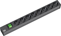 Actebis Bachmann 19\'zoll Steckdosenleiste 8-fach Mit E/a-schalter Schwarz Actebis Bachmann 19\'zoll Steckdosenleiste 8-fach Mit E/a-schalter Schwarz