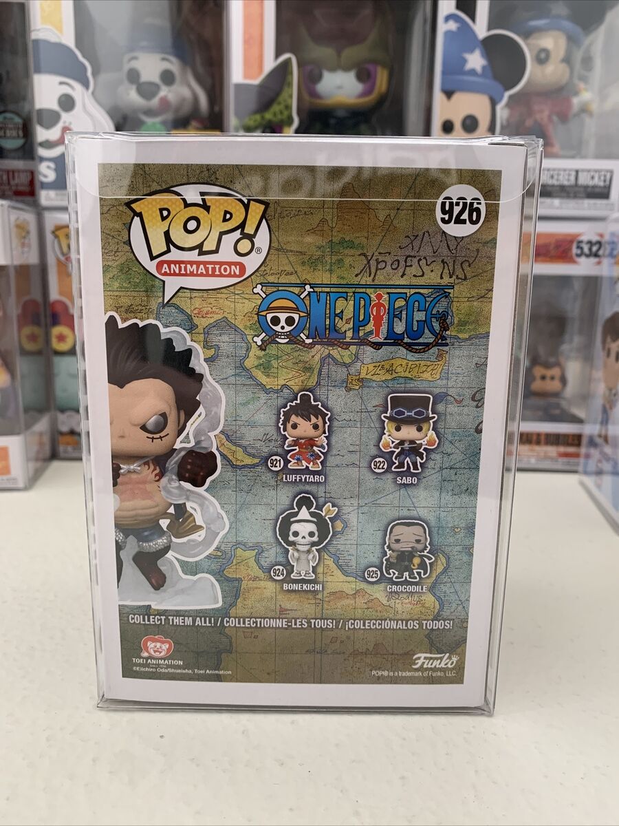 Figurine Funko Pop Animation One Piece Luffy Gear 4 Metallic