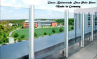 Outdoor Indoor Glass Balustrade Baluster Railing Aluminum Double-Pole Post