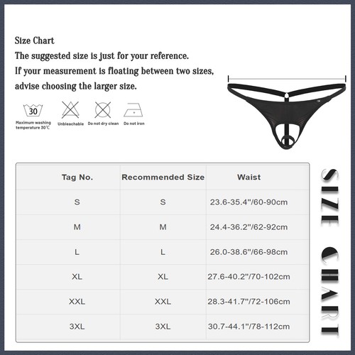 Lencería para hombre Bragas Tangas T-back Calzoncillos Sexy Cuerdas en G Calzoncillos Huecos - Imagen 5 de 17