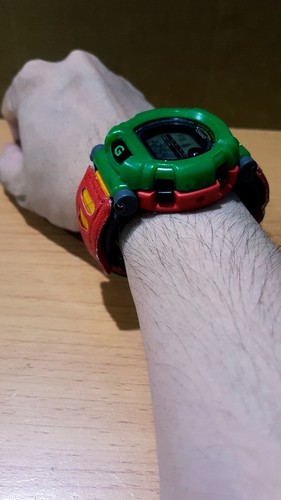 Vintage G-Shock DW-002BM Reggae Jamaica Rasta Bob-Marley Japan Limited - Bild 10 von 18