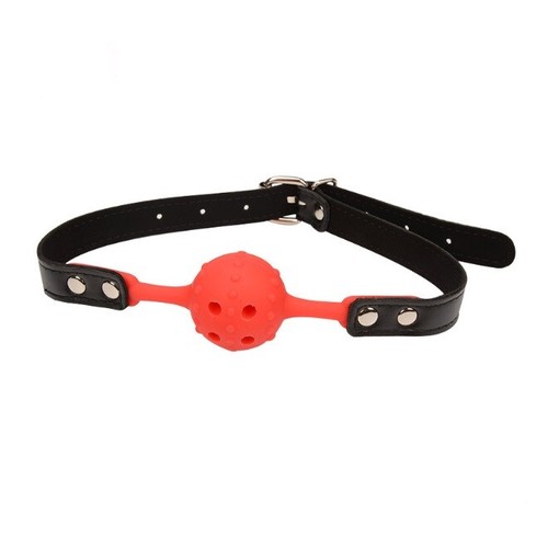 Ball Gag Silicone Adult Mouth Gag with Adjustable Neck Straps Adult Sex Toy US - Picture 14 of 16