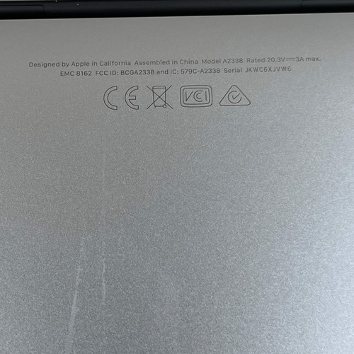 2022 Apple MacBook Pro 13.3" M2 10C GPU 3.5GHz 8GB RAM 256GB SSD MNEH3LL/A - Picture 10 of 18