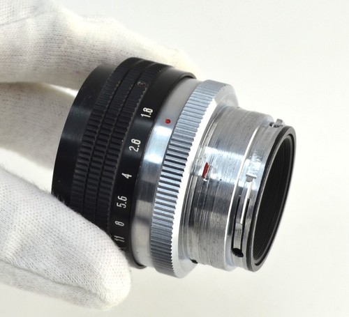NEAR EXC! SOVIET USSR HELIOS-103 RANGEFINDER LENS f1.8/53 KIEV-4 MOUNT - Picture 11 of 12