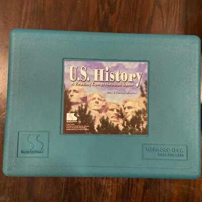 U.S. History A Reading Comprehensive Board Game Mike & Carolyn LoGiudice LinguiS - Image 1 of 4