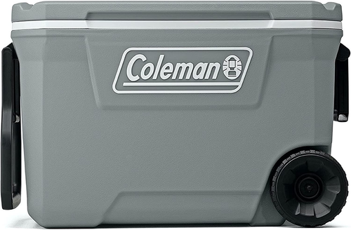 Insulated Portable Cooler Leakproof Wheeled Large Storage Camping Hard Ice Chest - Picture 2 of 11