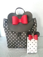 NWT - Kate Spade NY / Disney - Minnie Mouse - Backpack & Wristlet Set - K4642