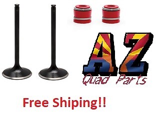 04-07 Honda CRF250R CRF 250R OEM Head Kibblewhite Head Fix EXHAUST Valves Seals - Bild 1 von 1
