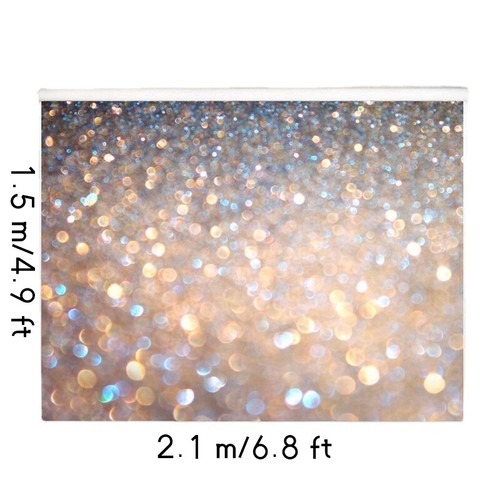 4,9 x 6,8 pieds paillettes photographie toile de fond points Noël mariage fond mur - Photo 3/17