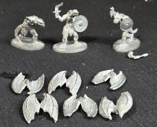 Ral Partha Dragonlance Miniatures Draconians Empty Box With Parts & Pieces TSR - Bild 3 von 5