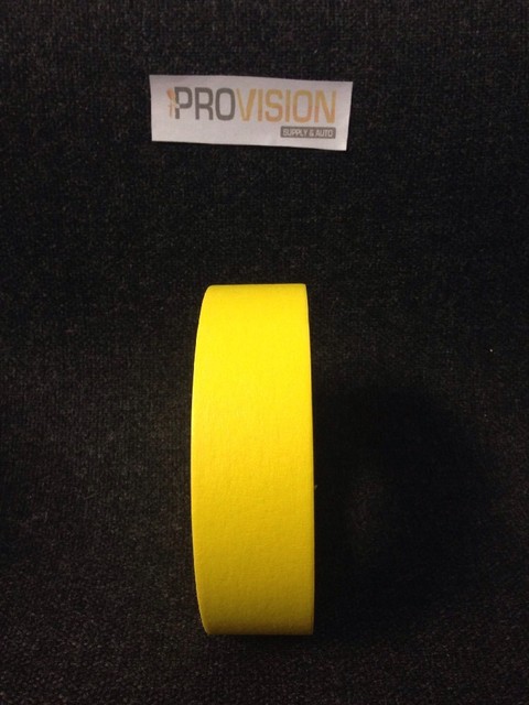 1 1//2/" 36 mm x 55mm Yellow Automotive Masking Tape 3M 6654-06654 1 Roll