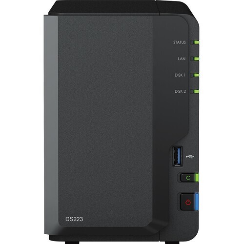 Synology DS223 2-Bay 2GB RAM 16TB (2x8TB) Synology Enterprise Drives - Picture 3 of 9