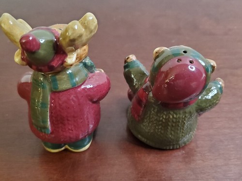Heartland St. Nicholas Square Alce Bear Sale Pepe Shaker Natale Vacanze - Foto 2 di 10