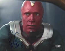 PAUL BETTANY SIGNED 11X14 PHOTO AVENGERS MARVEL AUTHENTIC AUTOGRAPH BECKETT 11 PAUL BETTANY SIGNED 11X14 PHOTO AVENGERS MARVEL AUTHENTIC AUTOGRAPH BECKETT 11