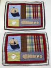 Pottery Barn Kids Baseball Sport Patchwork Quilt Sham Pillowcase Standard Junior