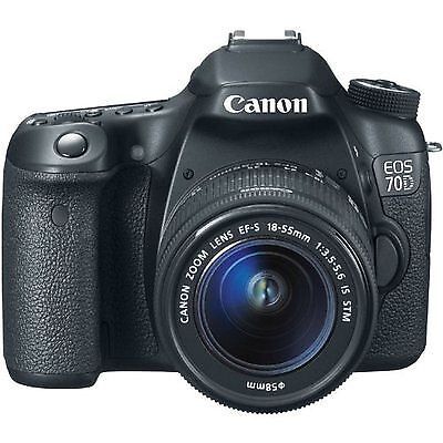 Canon EOS 70D EF-S 18-135mm IS STM Kit with EF-S 55-250mm f/4-5.6 