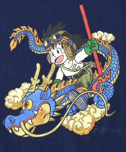 UNIQLO UT x DRAGON BALL / DRAGON BALL DAIMA Sweat Shirts NAVY 2025 Japan New - Picture 6 of 9