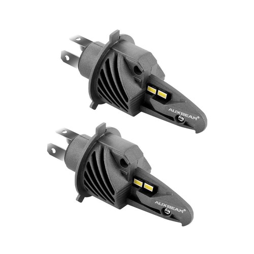 Kit 2X Lampadine Faro LED AUXBEAM H4 HB2 9003 Alto Basso 5000LM Bianco 6500K - Foto 3 di 12