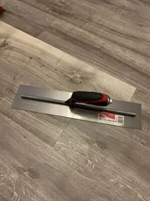 Goldblatt Carbon Steel Professional Finishing Trowel, 18 x 4-In. -G06219