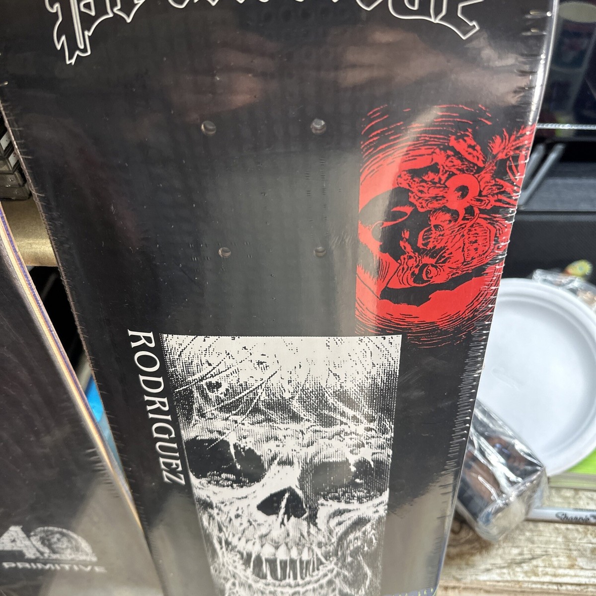 Creepshow 40th X Primitive Skateboard Deck Rare Paul