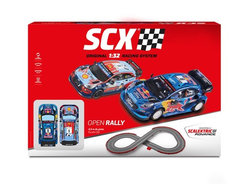 SCX Open Rally Starter Set Slot Car - Imagen 2 de 5
