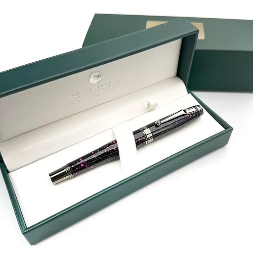 Monteverde Invincia Vega Fountain Pen - Starlight Blue Medium Nib MV42563 - Picture 3 of 3