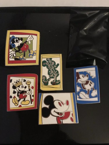 Limited Edition Of 1000 Walt Disney Mickey Art Gallery Mystery Pin Set - Picture 10 of 12