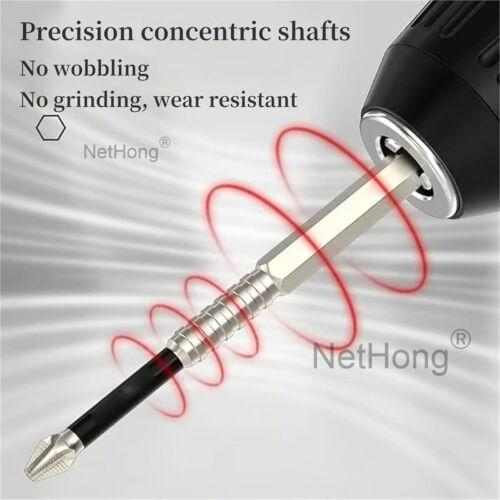 Multiple Sizes High Magnetic Screwdriver Drill Bit Set Tool Magnetic Anti-Slip - Picture 5 of 17