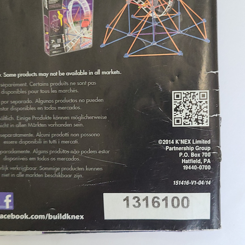 K'nex Bedienungsanleitung für Viper's Venom Achterbahn Bauset - Bild 4 von 7