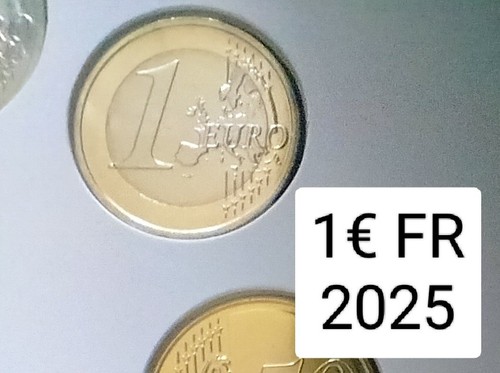 1 Euro Münze Frankreich 2025 - versiegelt aus der Box BU Fdc unzirkuliert  - Bild 6 von 12