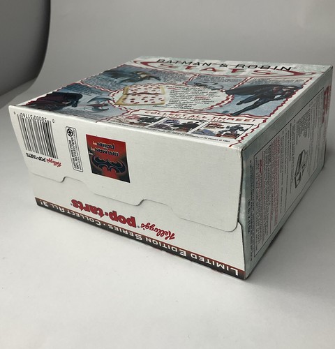 Sigillo Batman & Robin Kellogg's Scatola Torte Pop Di Fragola Ghiacciate 1997 - Foto 7 di 7