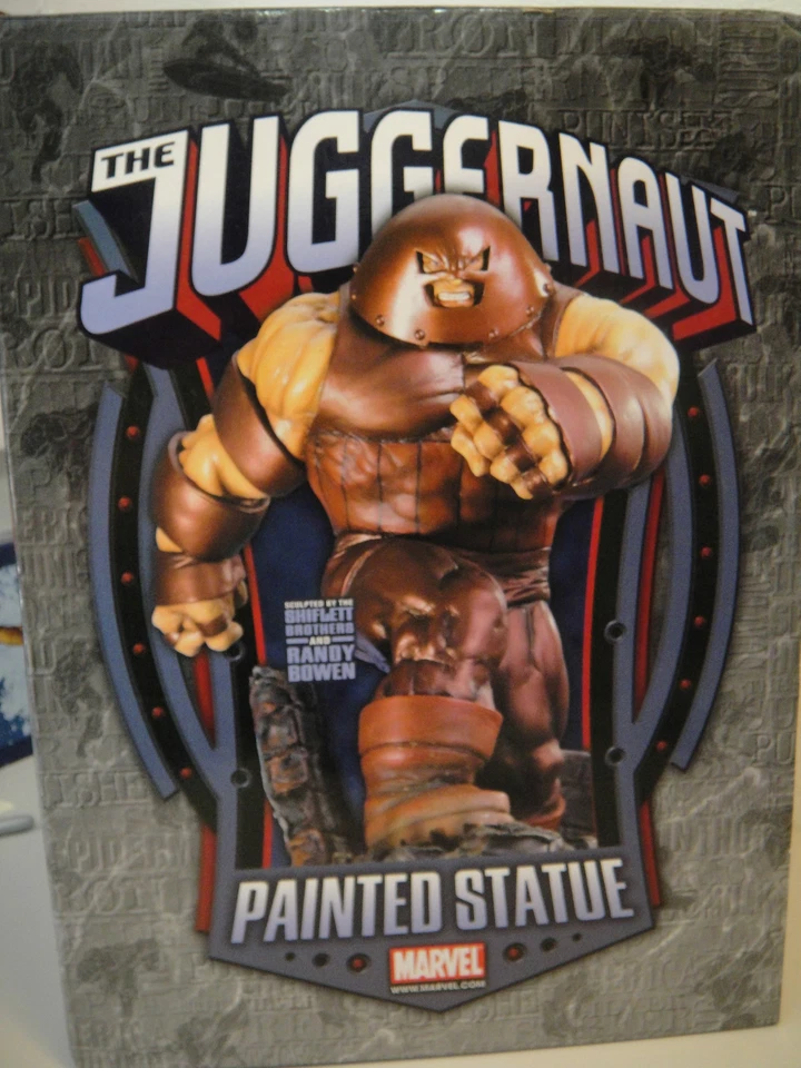 Estatueta BOWEN DESINGS The JUGGERNAUT TAMANHO REAL SIDE-SHOW X-MEN BRINQUEDO - Imagem 2 de 4