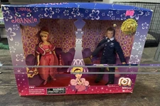 I Dream Of Jeannie MEGO 8" Action Figure Set New Sealed Tony Nelson Jeannie