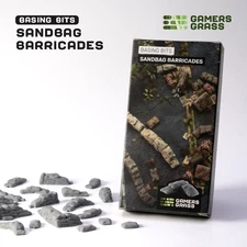 Gamers Grass: Basing Bits - Sandbag Barricades - GGBB-SB