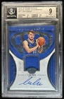 2018-19 Panini Crown Royale Luka Doncic Rookie Jersey Auto RC #/199 BGS 9/10