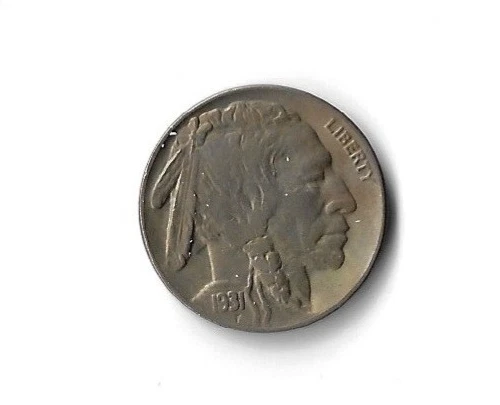 1931-S San Francisco Mint Buffalo Nickel - Extremely Fine