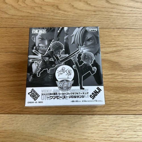 One Piece World Figurine da Collezione Zoro & Sanji Jump 50° Anniversario Nuove, Scatola - Foto 4 di 12